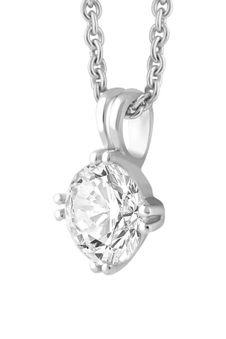 Collier - Or blanc et diamant