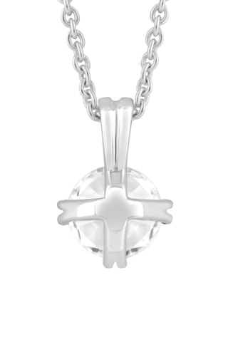 Collier - Or blanc et diamant