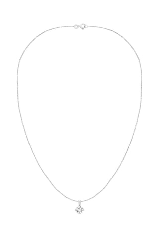 Collier - Or blanc et diamant