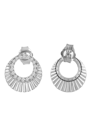 Puces - Or blanc et diamants