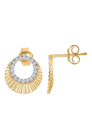 Puces - Or jaune et diamants