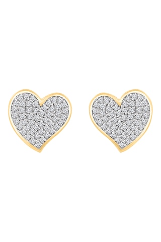 Puces - Or jaune et diamants