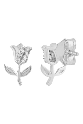 Puces - Or blanc et diamants