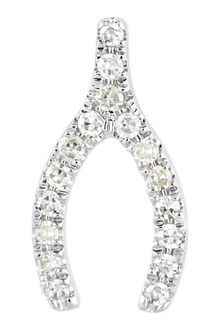 Boucles d'oreilles - Or blanc et diamants