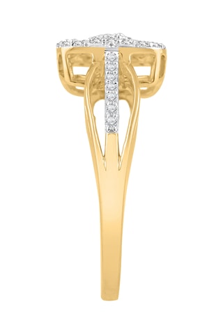 Bague - Or jaune et diamants