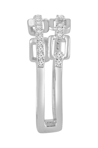 Bague - Or blanc et diamants