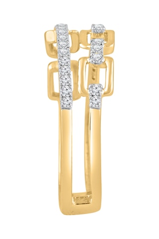 Bague - Or jaune et diamants