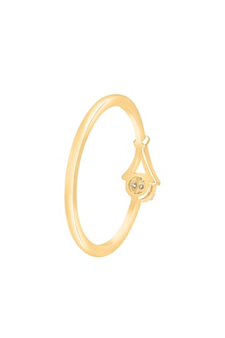 Bague - Or jaune et diamants