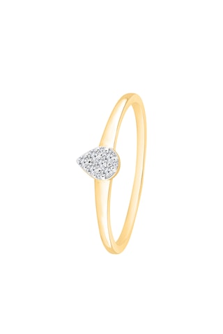 Bague - Or jaune et diamants