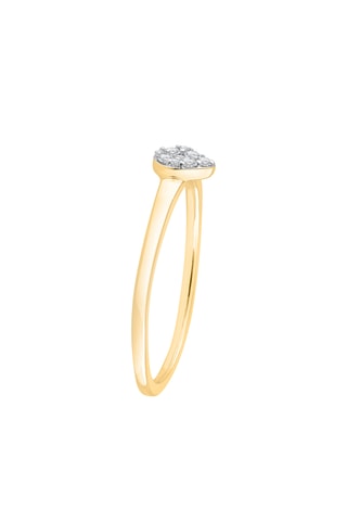 Bague - Or jaune et diamants
