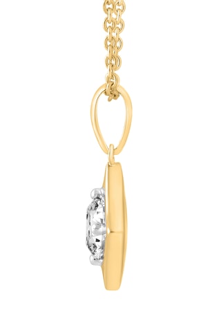 Collier - Or jaune et diamant