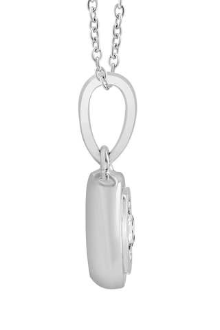 Collier - Or blanc et diamant