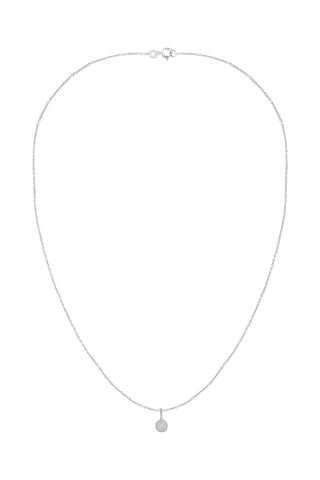 Collier - Or blanc et diamant