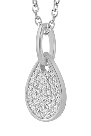 Collier - Or blanc et diamants