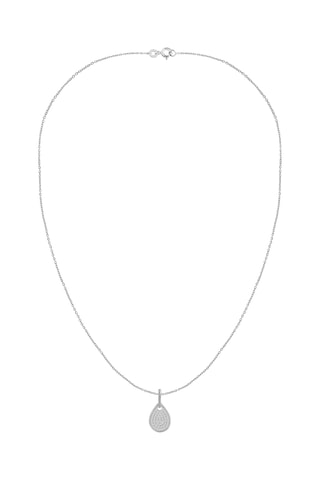 Collier - Or blanc et diamants