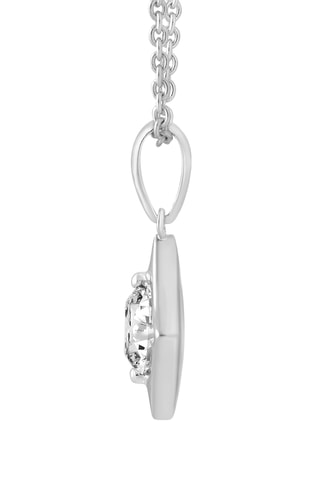 Collier - Or blanc et diamant