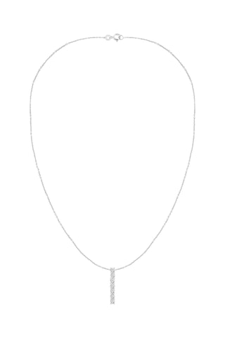 Collier - Or blanc et diamants