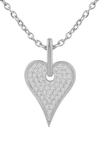 Collier - Or blanc et diamants