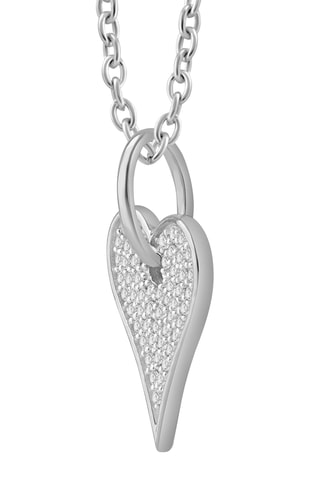 Collier - Or blanc et diamants