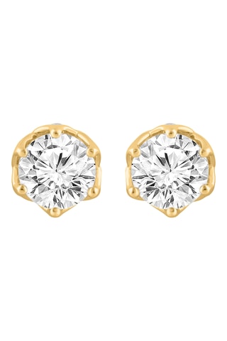 Puces - Or jaune et diamants