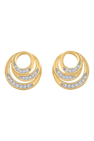 Puces - Or jaune et diamants