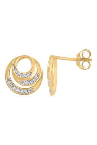 Puces - Or jaune et diamants