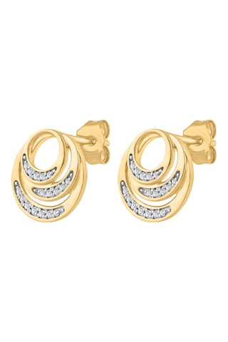 Puces - Or jaune et diamants