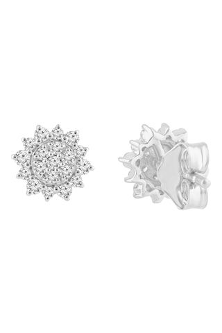 Puces - Or blanc et diamants