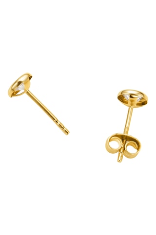 Puces - Or jaune et diamants