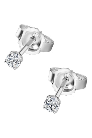 Puces - Or blanc et diamants