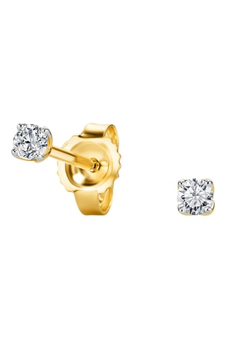 Puces - Or jaune et diamants