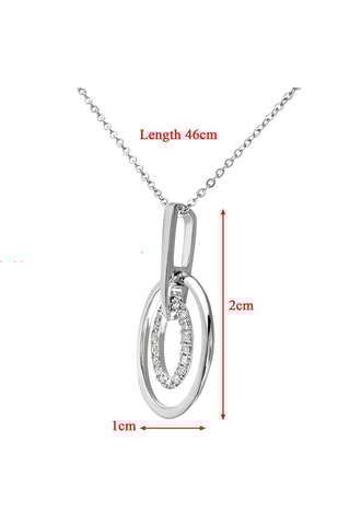 Pendentif - Or blanc et diamants