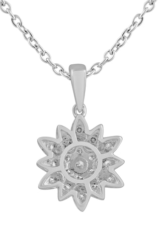 Collier - Or blanc et diamants