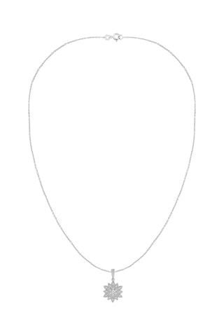 Collier - Or blanc et diamants