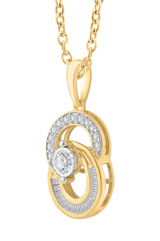 Collier - Or jaune et diamants