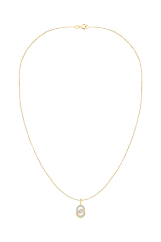 Collier - Or jaune et diamants