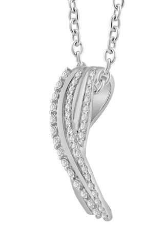 Collier - Or blanc et diamants