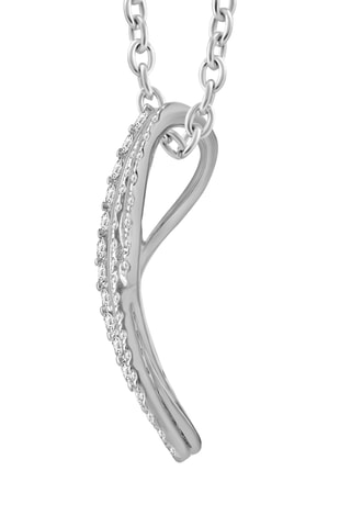 Collier - Or blanc et diamants
