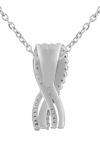 Collier - Or blanc et diamants