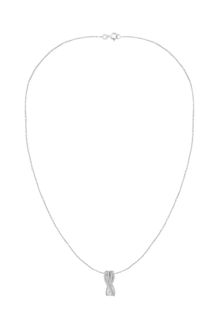 Collier - Or blanc et diamants