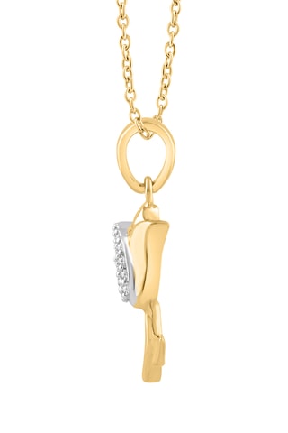 Collier - Or jaune et diamants