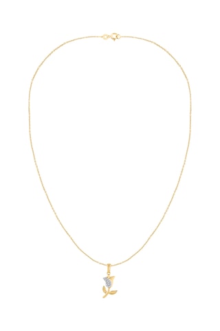 Collier - Or jaune et diamants