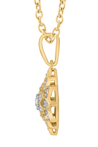 Collier - Or jaune et diamants
