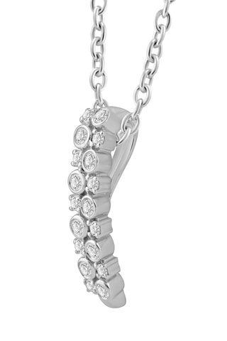 Collier - Or blanc et diamants