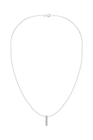 Collier - Or blanc et diamants