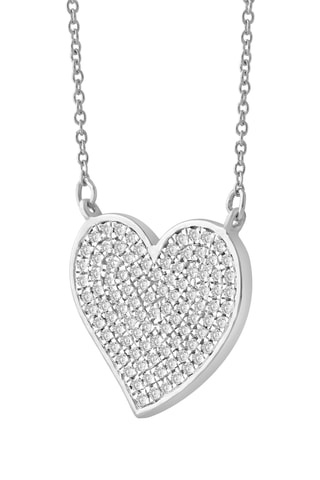 Collier - Or blanc et diamants