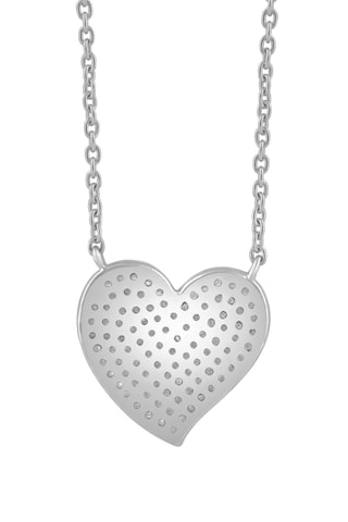 Collier - Or blanc et diamants