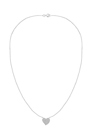 Collier - Or blanc et diamants