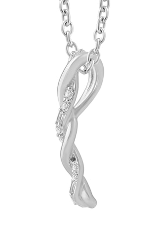 Collier - Or blanc et diamants