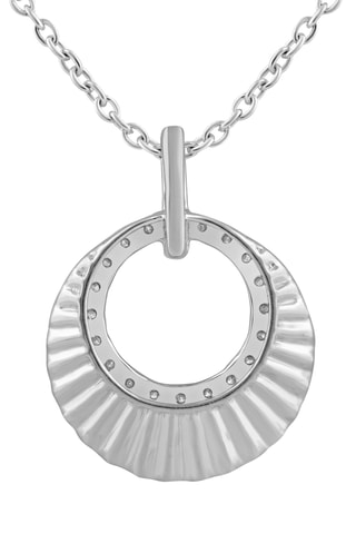 Collier - Or blanc et diamants